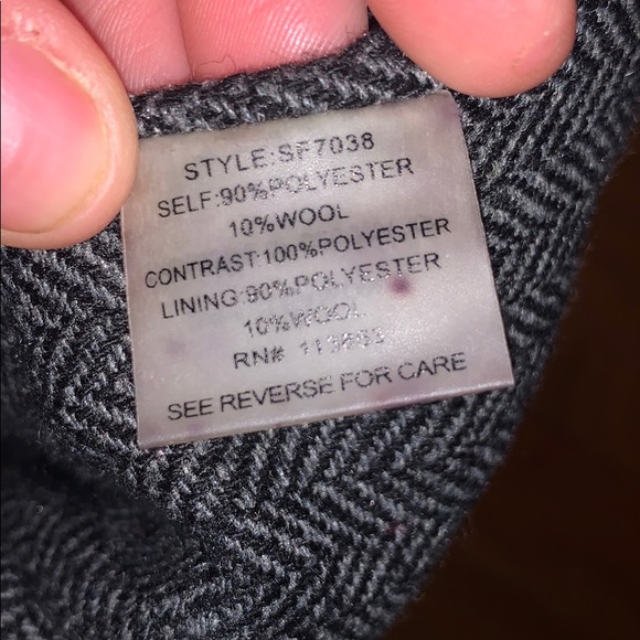 41 Hawthorn Shara Herringbone Vest Size Small Gray - Picture 5 of 5